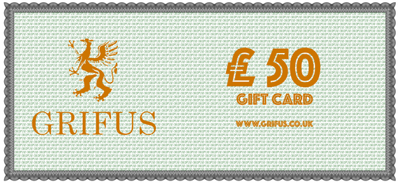 £50 GIFT CARD - PAPER CERTIFICATE